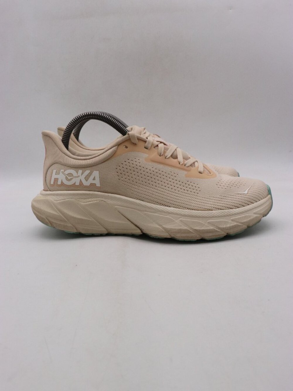 Hoka One One Arahi 7 Women Size 8.5 B Vanilla Cream Running Shoes 1147851 VRM